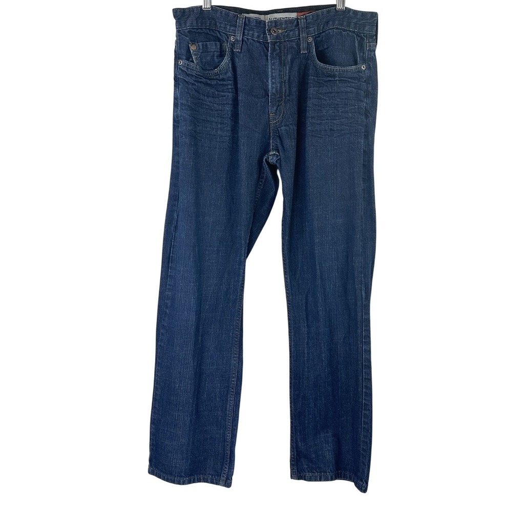 Signature Levi Strauss & Co Authentics Slim Straight‎ Leg Jeans Blue Men's 34x30